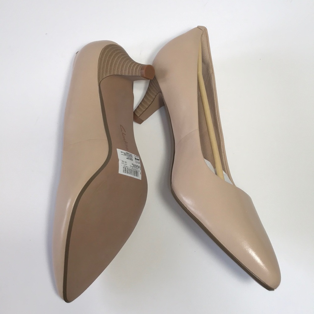 Clarks Linvale Jerica Collection Leather Pumps - image 5